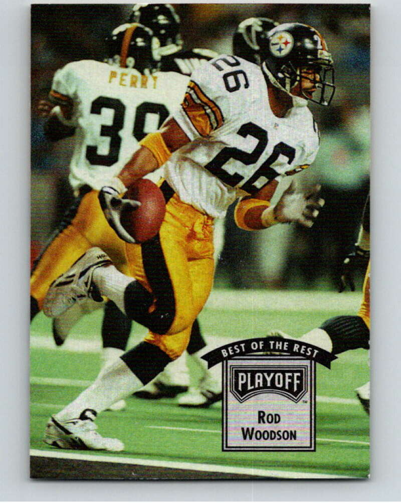 1993 Playoff Contenders #77 Rod Woodson Pittsburgh Steelers V92668 Image 1