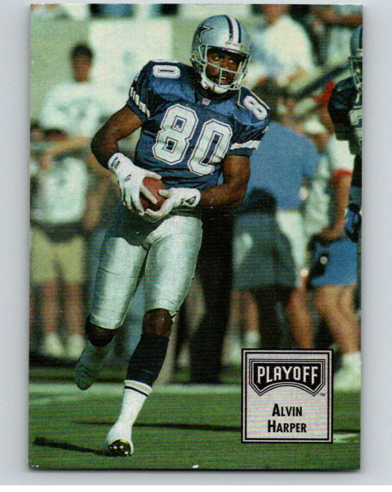1993 Playoff Contenders #93 Alvin Harper Dallas Cowboys V92684 Image 1
