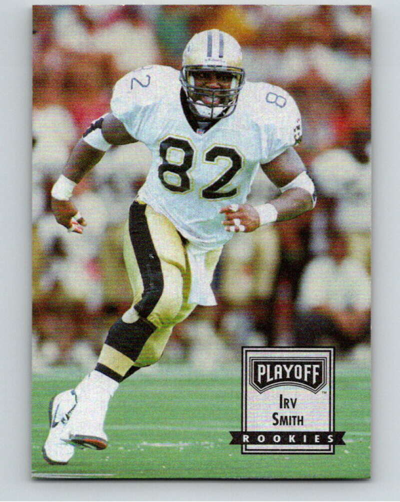 1993 Playoff Contenders #113 Irv Smith RC Rookie New Orleans Saints V92713 Image 1