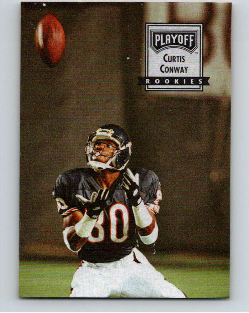 1993 Playoff Contenders #141 Curtis Conway RC Rookie Cincinnati Bengals V92739 Image 1