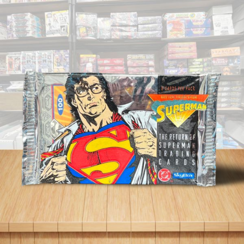 1993 Skybox The Return of Superman Sealed Hobby Pack  Image 1