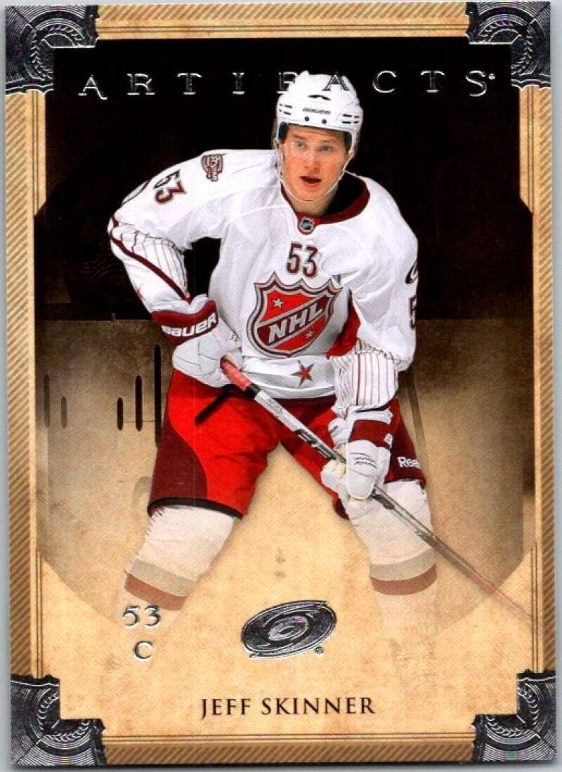 2013-14 Upper Deck Artifacts #40 Jeff Skinner Carolina Hurricanes V93802 Image 1