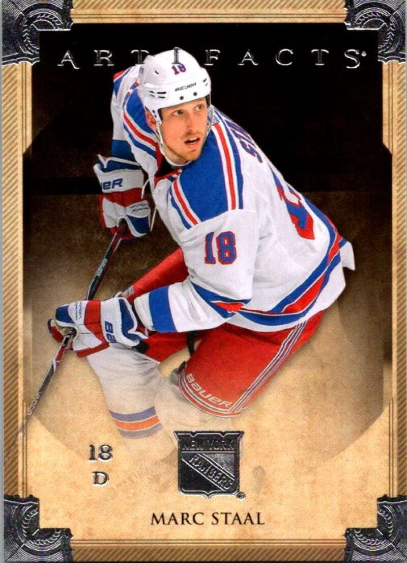 2013-14 Upper Deck Artifacts #52 Marc Staal New York Rangers V93804 Image 1