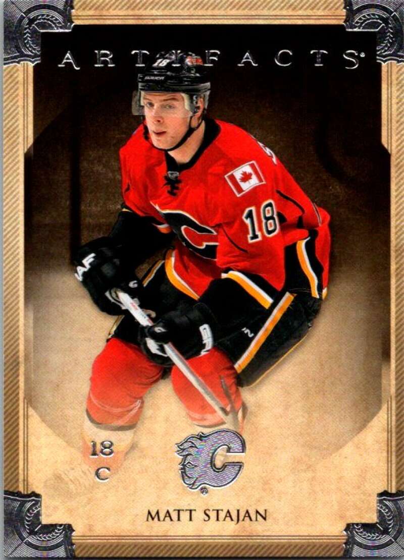 2013-14 Upper Deck Artifacts #59 Matt Stajan Calgary Flames V93807 Image 1