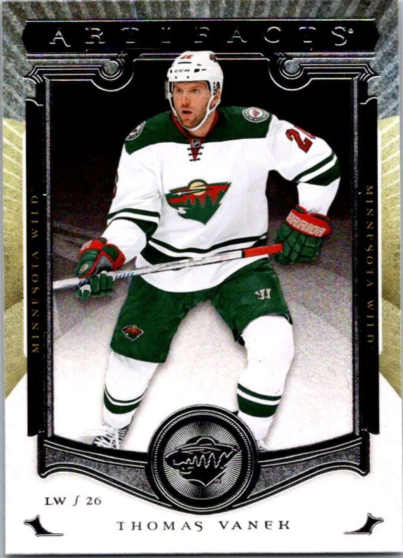 2015-16 Upper Deck Artifacts #52 Thomas Vanek Minnesota Wild V93839 Image 1