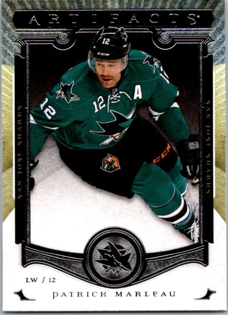 2015-16 Upper Deck Artifacts #70 Patrick Marleau San Jose Sharks V93843 Image 1