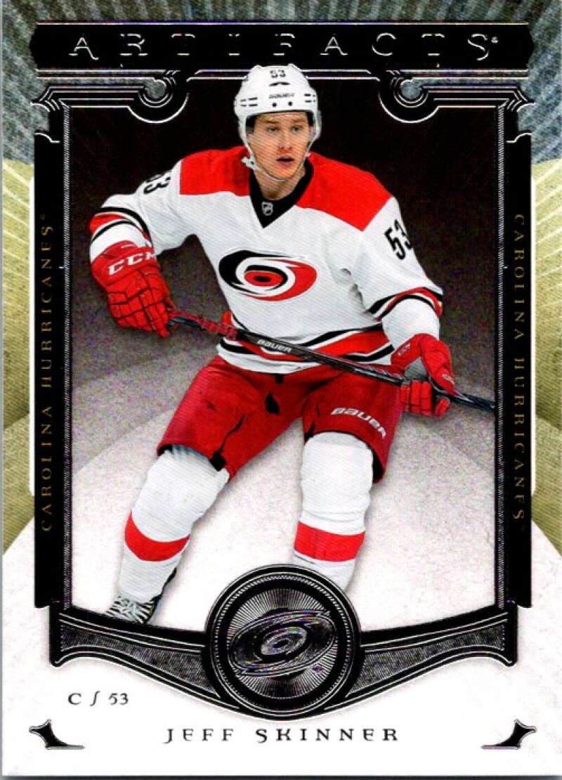 2015-16 Upper Deck Artifacts #77 Jeff Skinner Carolina Hurricanes V93844 Image 1
