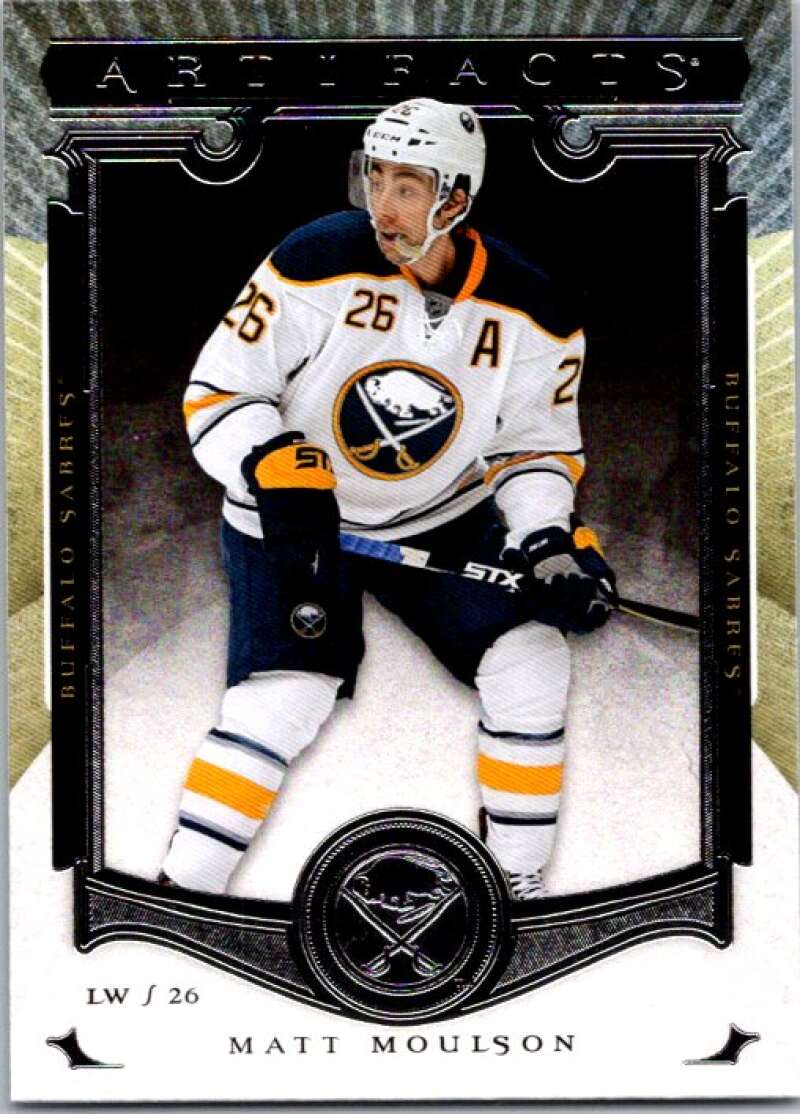 2015-16 Upper Deck Artifacts #87 Matt Moulson Buffalo Sabres V93848 Image 1