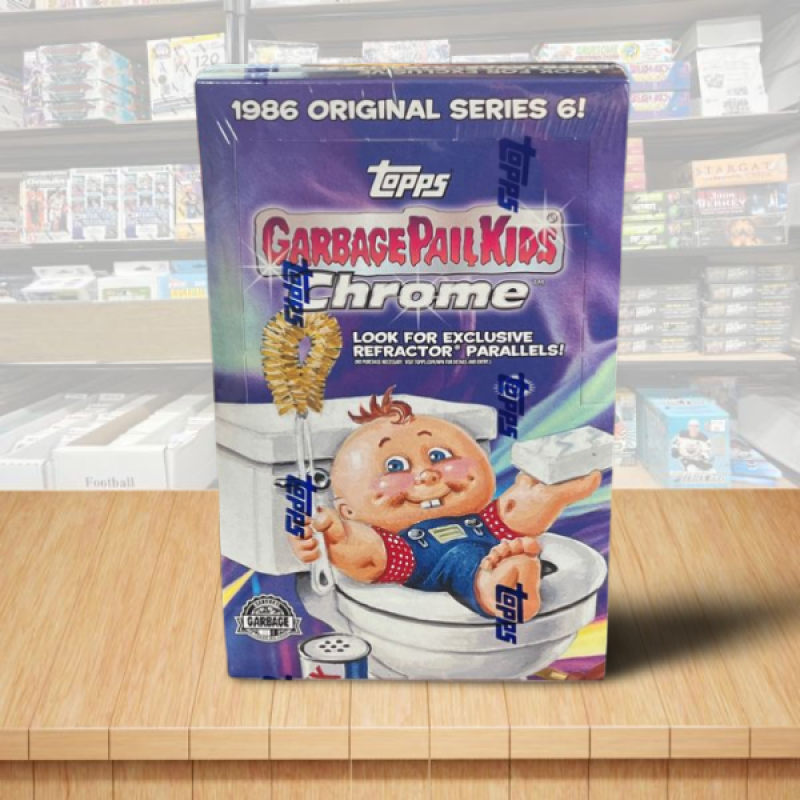2023 Topps Chrome Garbage Pail Kids Factory Sealed Hobby Box - Series 6 Image 1