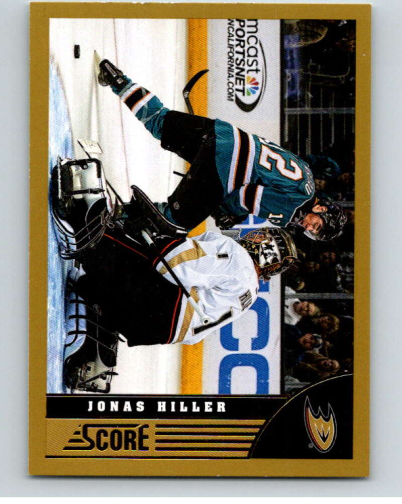 2013-14 Panini Score Gold #2 Jonas Hiller Anaheim Ducks V93998 Image 1