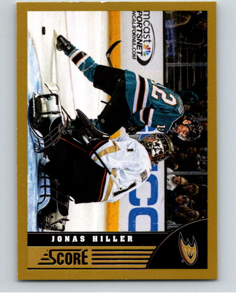 2013-14 Panini Score Gold #2 Jonas Hiller Anaheim Ducks V93999 Image 1