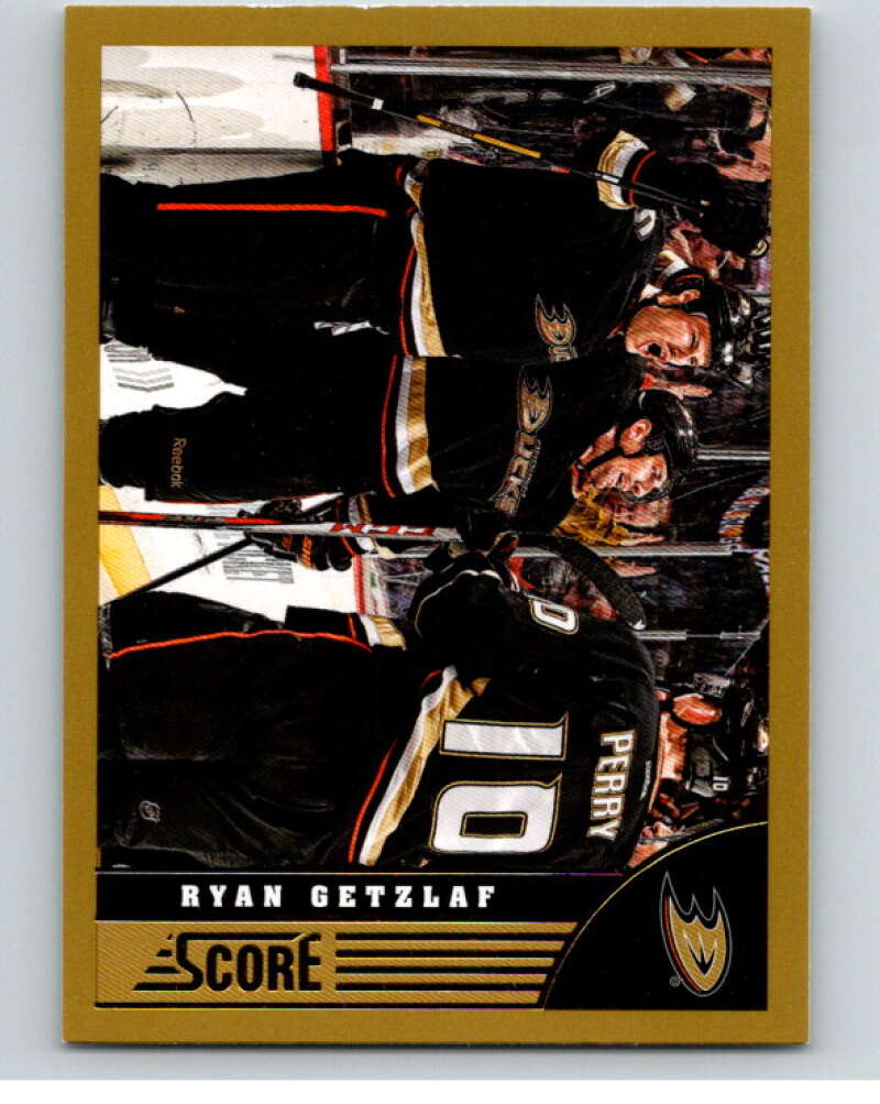 2013-14 Panini Score Gold #3 Ryan Getzlaf Anaheim Ducks V94000 Image 1