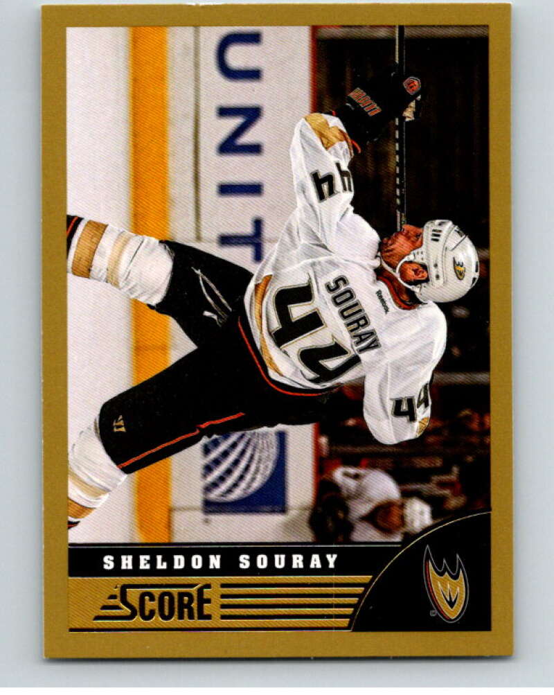 2013-14 Panini Score Gold #8 Sheldon Souray Anaheim Ducks V94008 Image 1