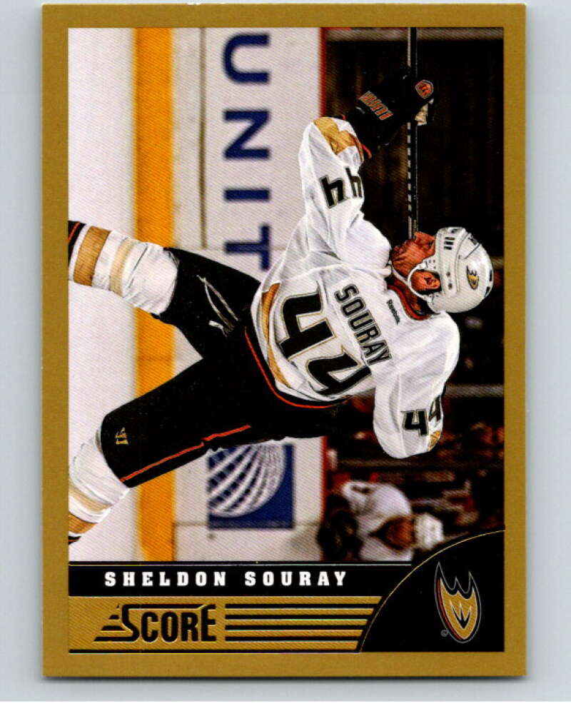 2013-14 Panini Score Gold #8 Sheldon Souray Anaheim Ducks V94009 Image 1