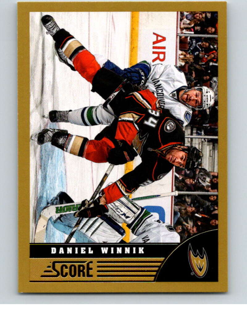 2013-14 Panini Score Gold #12 Daniel Winnik Anaheim Ducks V94014 Image 1