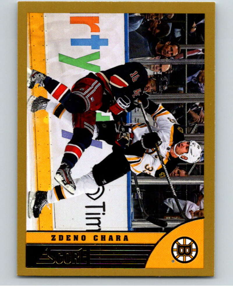2013-14 Panini Score Gold #21 Zdeno Chara Boston Bruins V94027 Image 1