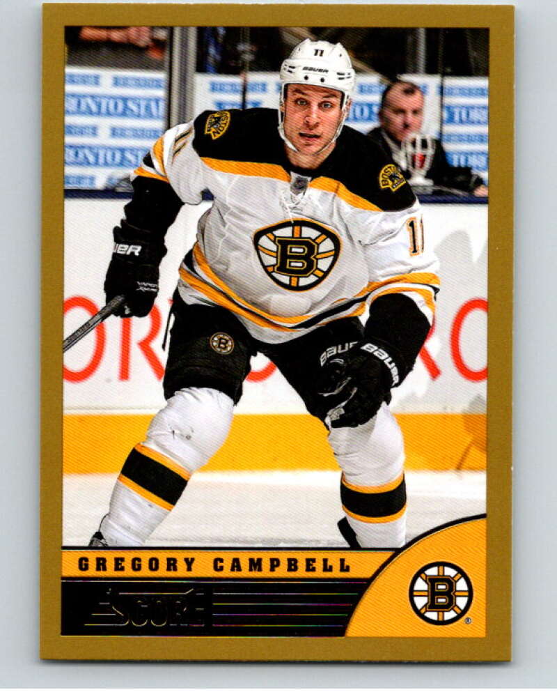2013-14 Panini Score Gold #29 Gregory Campbell Boston Bruins V94040 Image 1