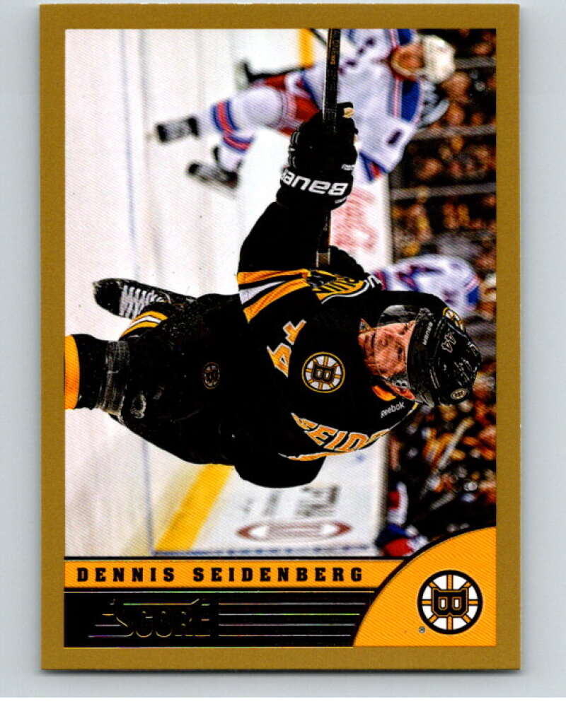 2013-14 Panini Score Gold #32 Dennis Seidenberg Boston Bruins V94042 Image 1
