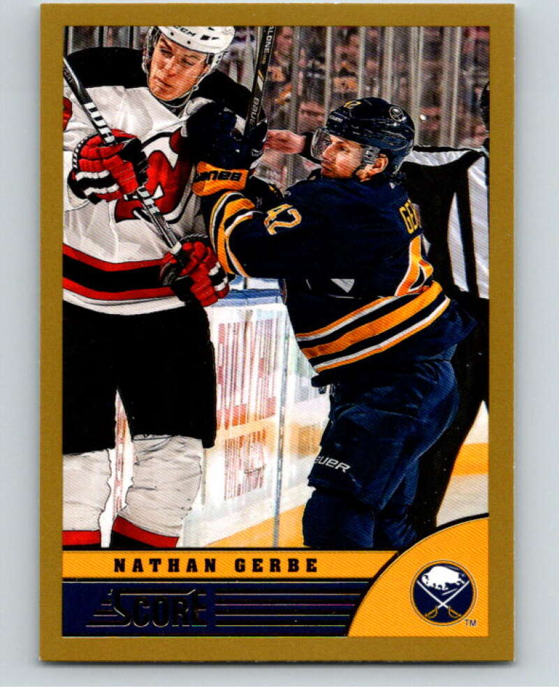 2013-14 Panini Score Gold #44 Nathan Gerbe Buffalo Sabres V94060 Image 1