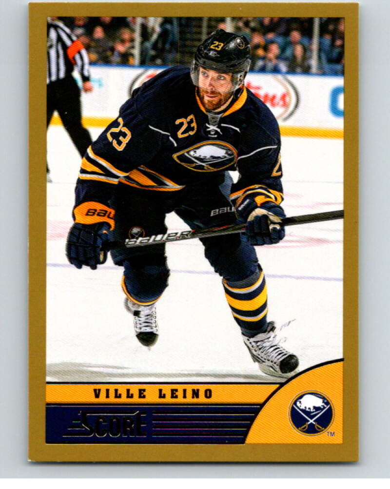 2013-14 Panini Score Gold #49 Ville Leino Buffalo Sabres V94068 Image 1