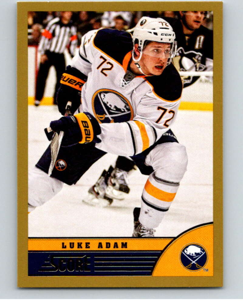 2013-14 Panini Score Gold #53 Luke Adam Buffalo Sabres V94074 Image 1