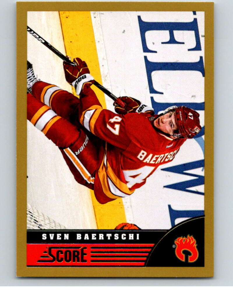 2013-14 Panini Score Gold #62 Sven Baertschi Calgary Flames V94087 Image 1