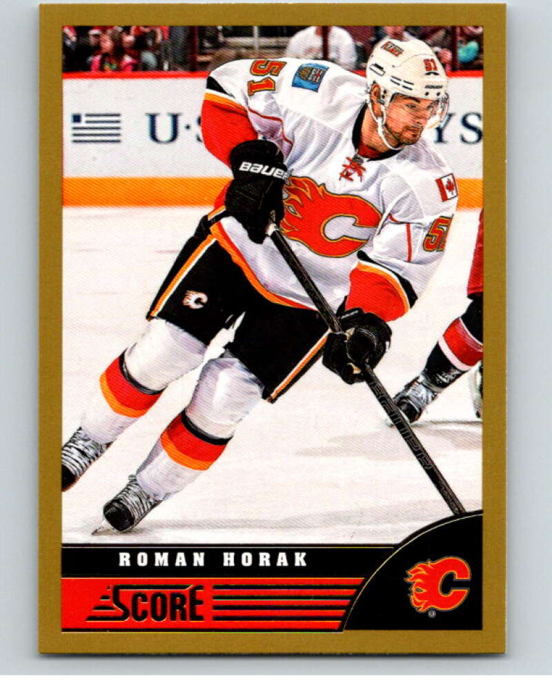 2013-14 Panini Score Gold #63 Roman Horak Calgary Flames V94088 Image 1
