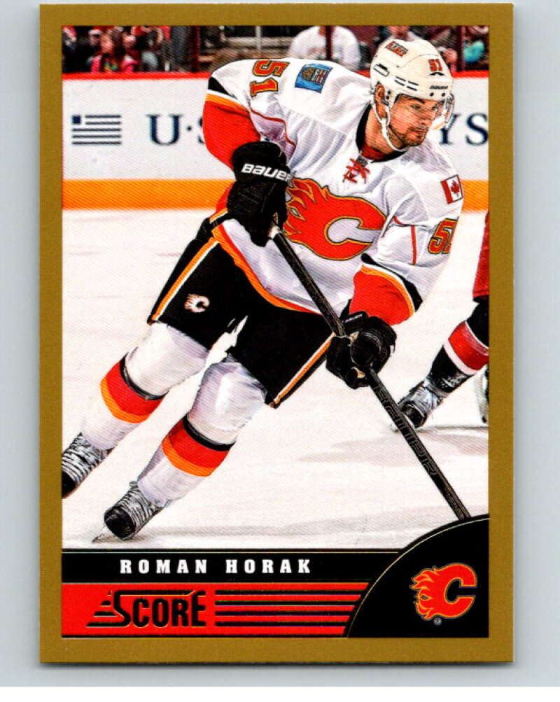 2013-14 Panini Score Gold #63 Roman Horak Calgary Flames V94089 Image 1