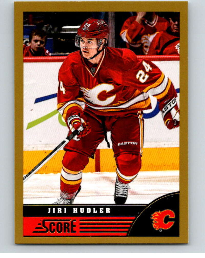 2013-14 Panini Score Gold #66 Jiri Hudler Calgary Flames V94092 Image 1