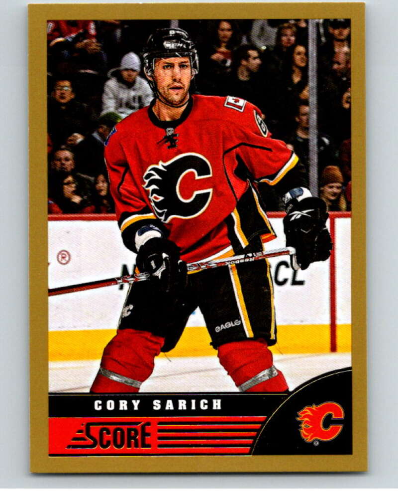 2013-14 Panini Score Gold #69 Cory Sarich Calgary Flames V94096 Image 1
