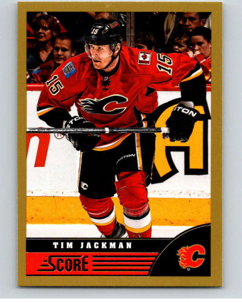 2013-14 Panini Score Gold #73 Tim Jackman Calgary Flames V94102 Image 1