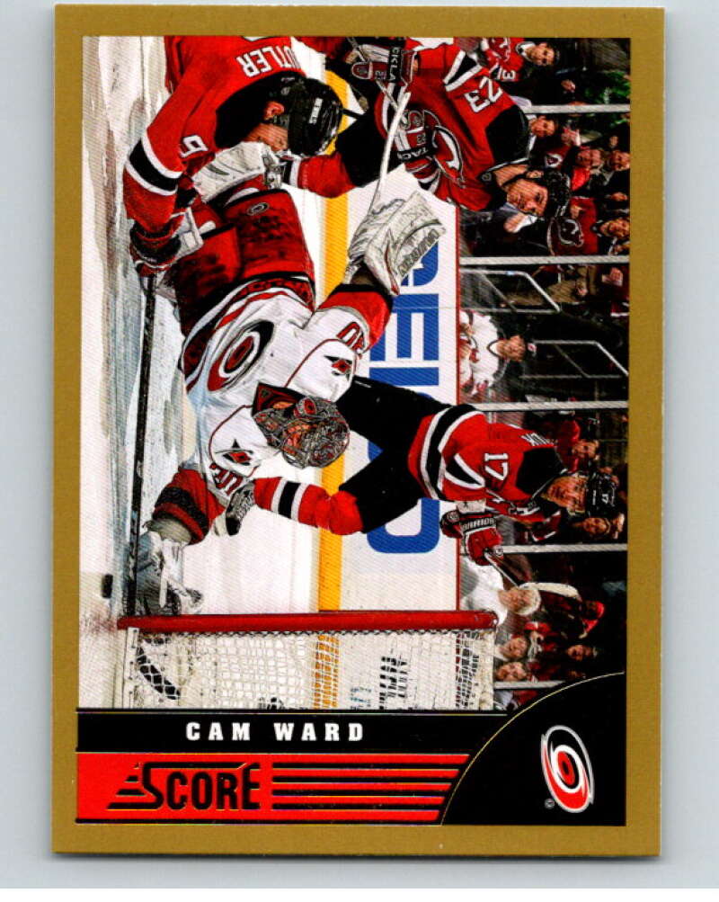 2013-14 Panini Score Gold #75 Cam Ward Carolina Hurricanes V94105 Image 1