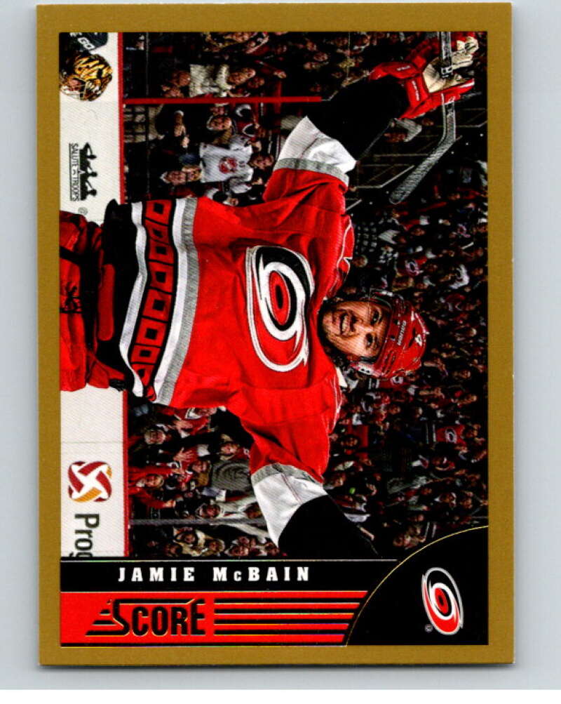 2013-14 Panini Score Gold #82 Jamie McBain Carolina Hurricanes V94116 Image 1