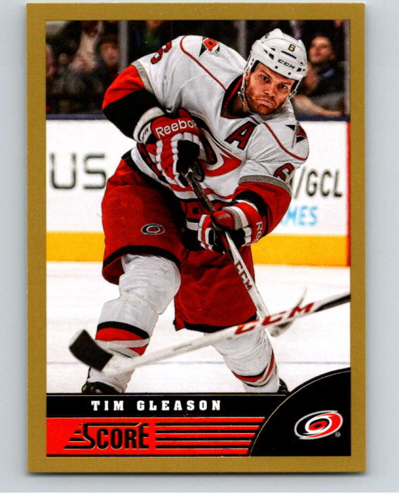 2013-14 Panini Score Gold #85 Tim Gleason Carolina Hurricanes V94121 Image 1