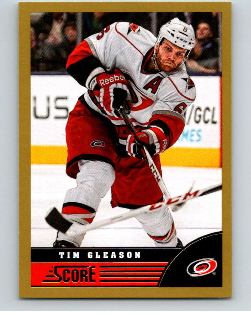 2013-14 Panini Score Gold #85 Tim Gleason Carolina Hurricanes V94122 Image 1