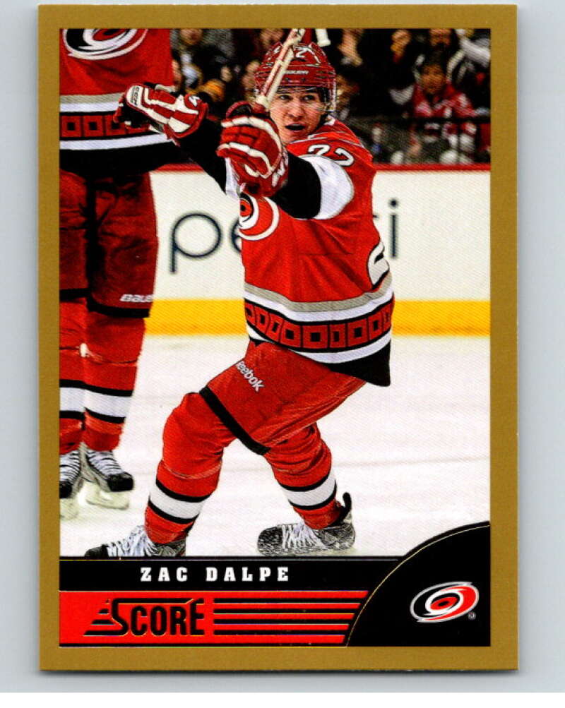 2013-14 Panini Score Gold #89 Zac Dalpe Carolina Hurricanes V94129 Image 1