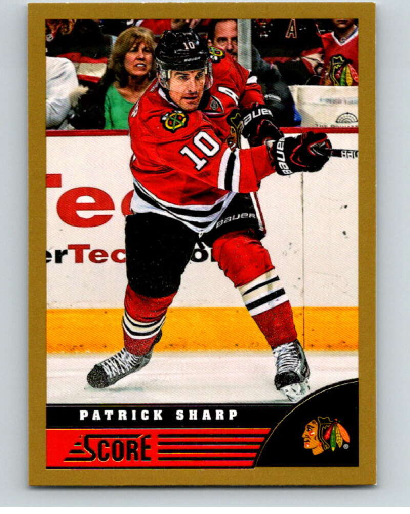 2013-14 Panini Score Gold #93 Patrick Sharp Chicago Blackhawks V94131 Image 1