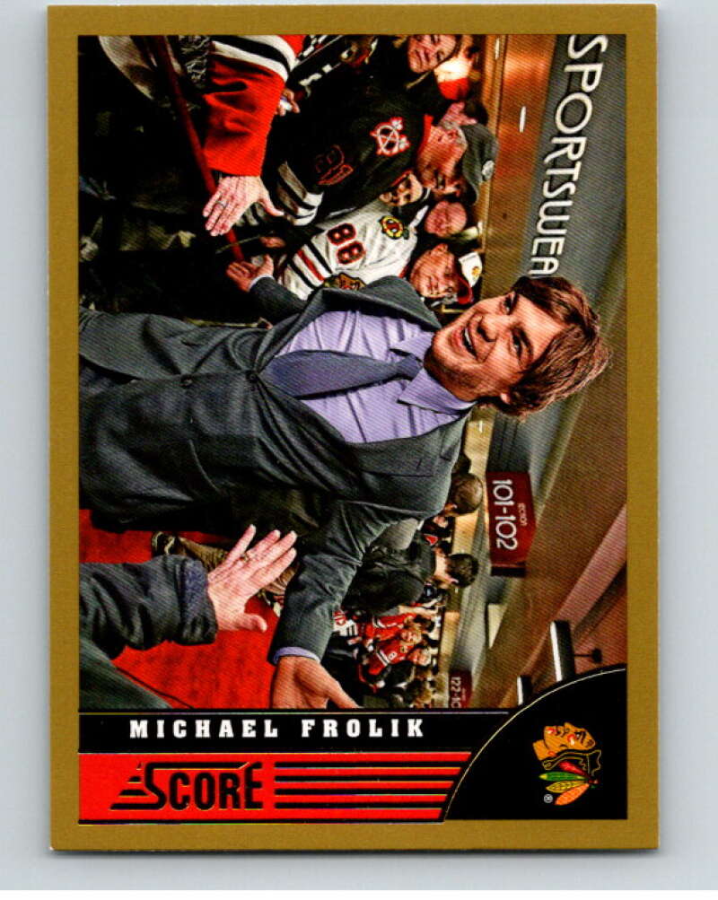2013-14 Panini Score Gold #99 Michael Frolik Chicago Blackhawks V94137 Image 1