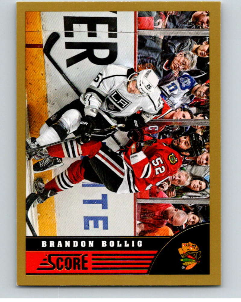2013-14 Panini Score Gold #108 Brandon Bollig Chicago Blackhawks V94144 Image 1