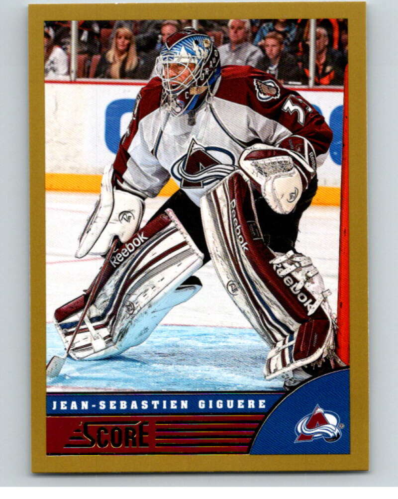 2013-14 Panini Score Gold #123 Jean-Sebastien Giguere Colorado Avalanche V94162 Image 1