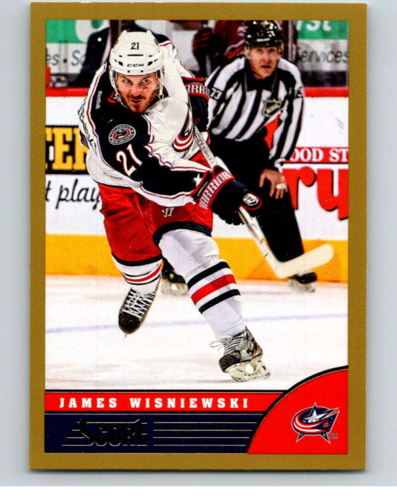 2013-14 Panini Score Gold #133 James Wisniewski Columbus Blue Jackets V94171 Image 1