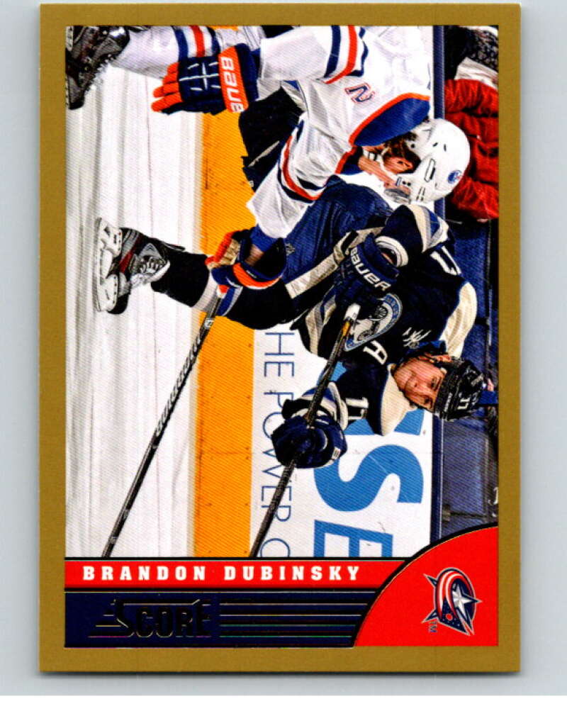 2013-14 Panini Score Gold #134 Brandon Dubinsky Columbus Blue Jackets V94174 Image 1