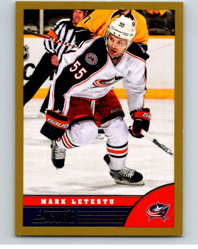 2013-14 Panini Score Gold #141 Mark Letestu Columbus Blue Jackets V94183 Image 1