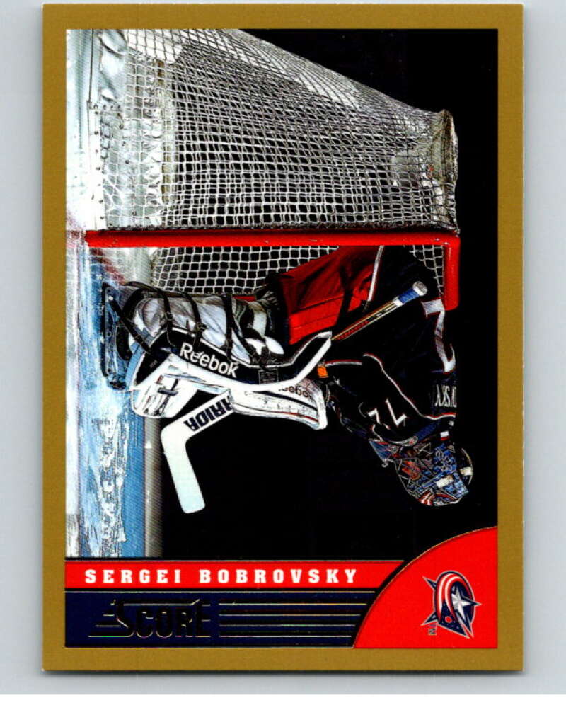 2013-14 Panini Score Gold #144 Sergei Bobrovsky Columbus Blue Jackets V94184 Image 1