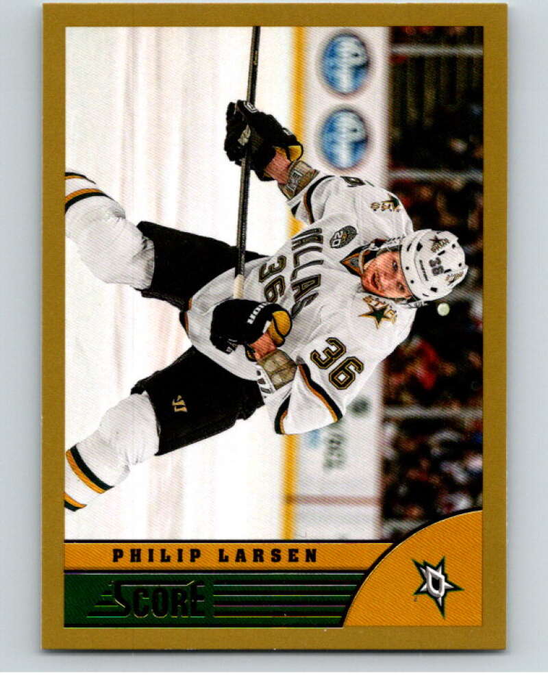 2013-14 Panini Score Gold #155 Philip Larsen Dallas Stars V94196 Image 1