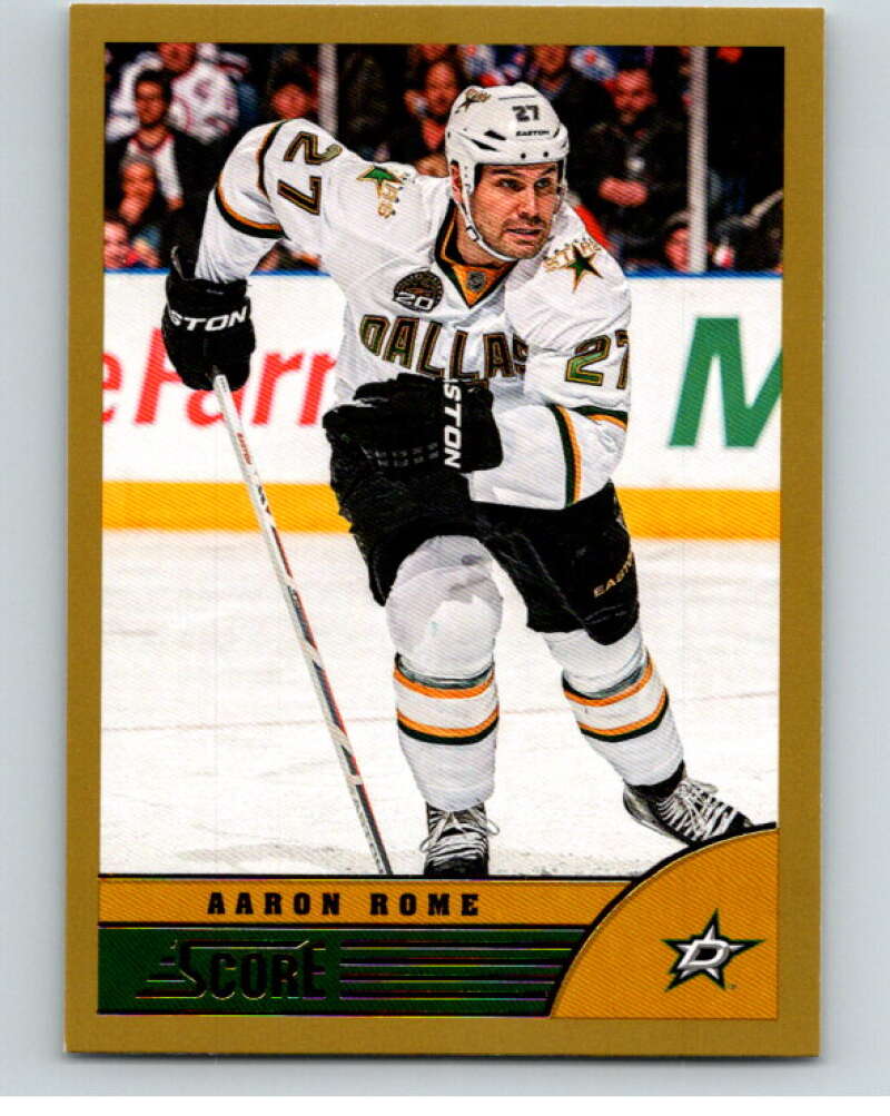 2013-14 Panini Score Gold #160 Aaron Rome Dallas Stars V94203 Image 1
