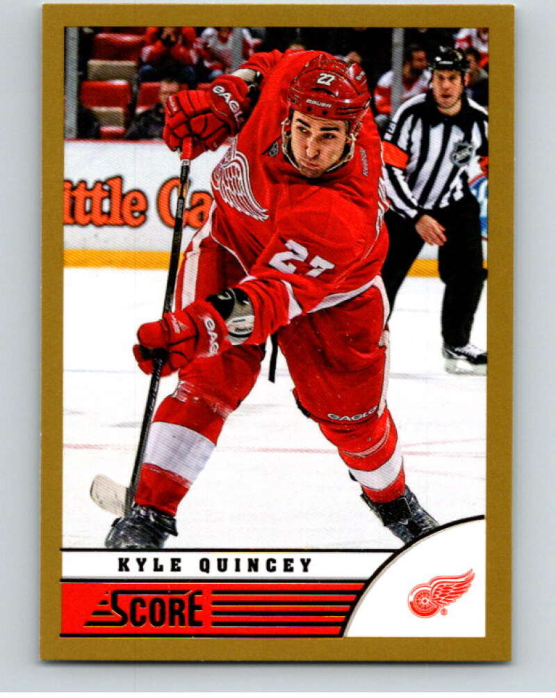 2013-14 Panini Score Gold #174 Kyle Quincey Detroit Red Wings V94214 Image 1
