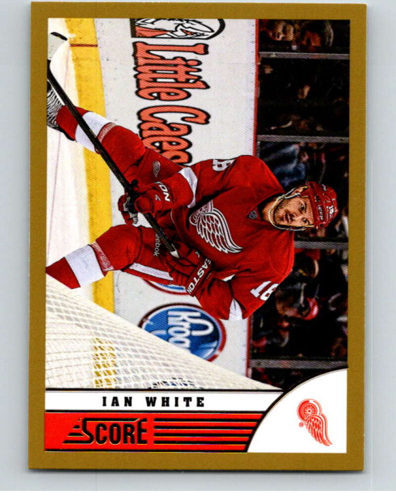 2013-14 Panini Score Gold #175 Ian White Detroit Red Wings V94215 Image 1
