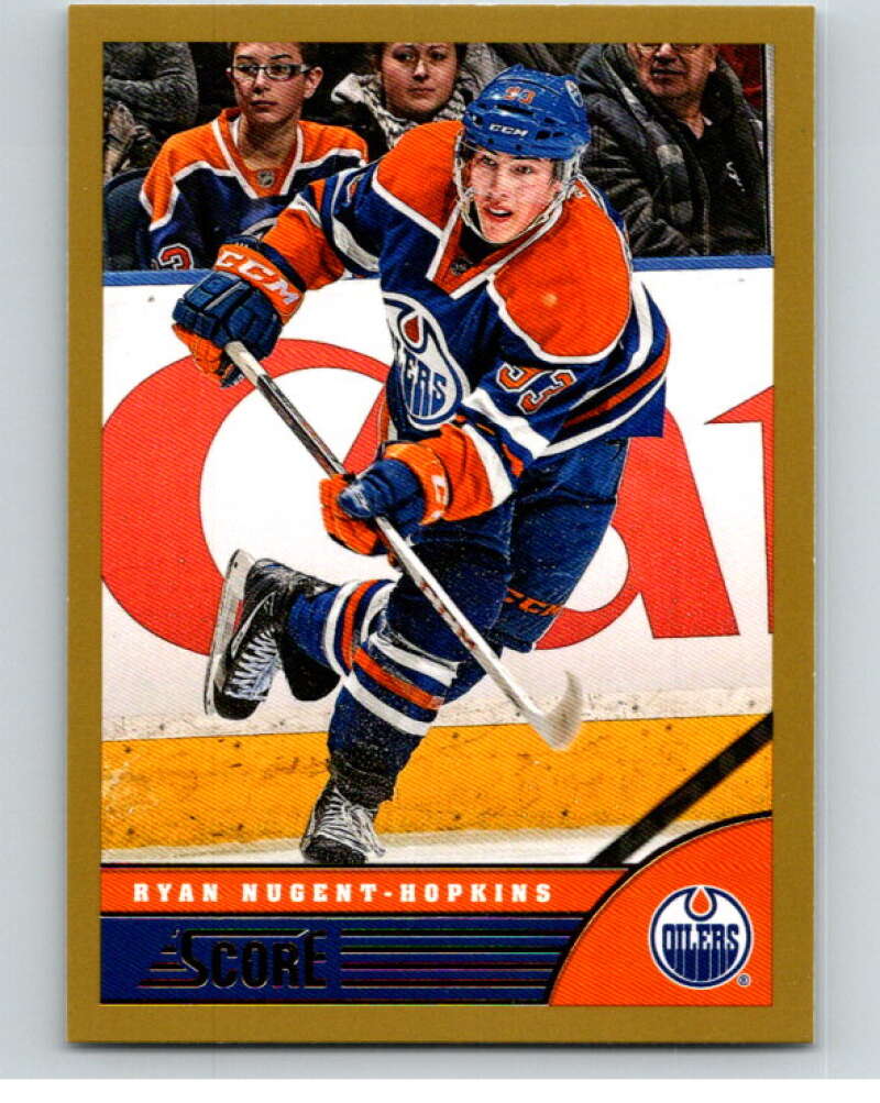 2013-14 Panini Score Gold #183 Ryan Nugent-Hopkins Edmonton Oilers V94219 Image 1