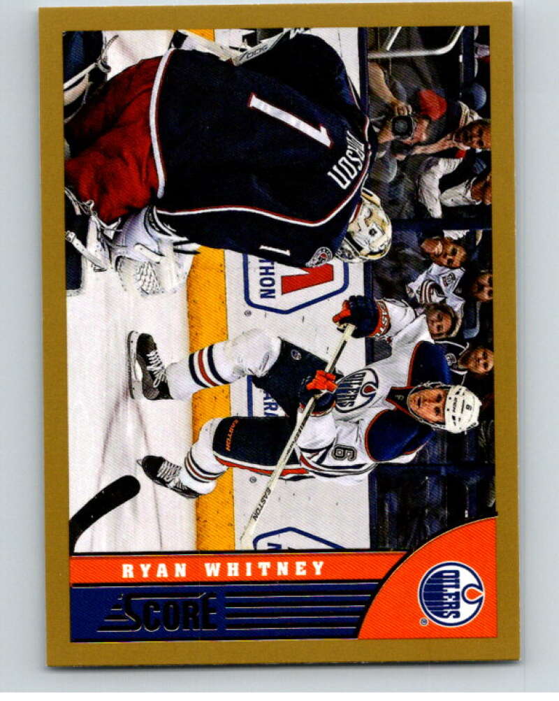 2013-14 Panini Score Gold #187 Ryan Whitney Edmonton Oilers V94225 Image 1